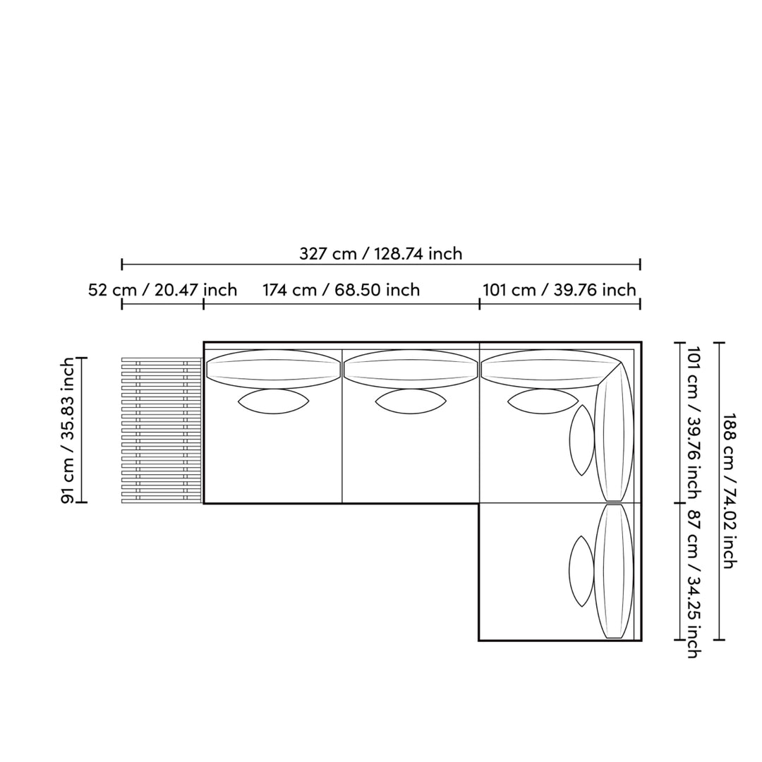 Outdoor Sofa Royal Palm Outdoor Eichholtz