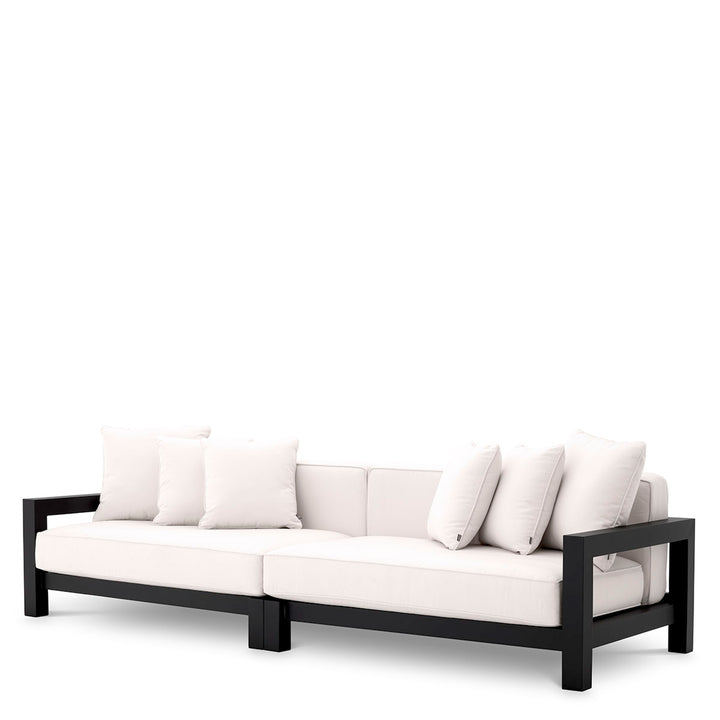 Outdoor Sofa Cap-Antibes Black Finish Outdoor Eichholtz