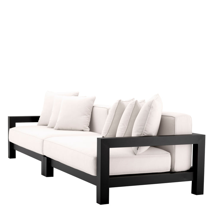 Outdoor Sofa Cap-Antibes Black Finish Outdoor Eichholtz