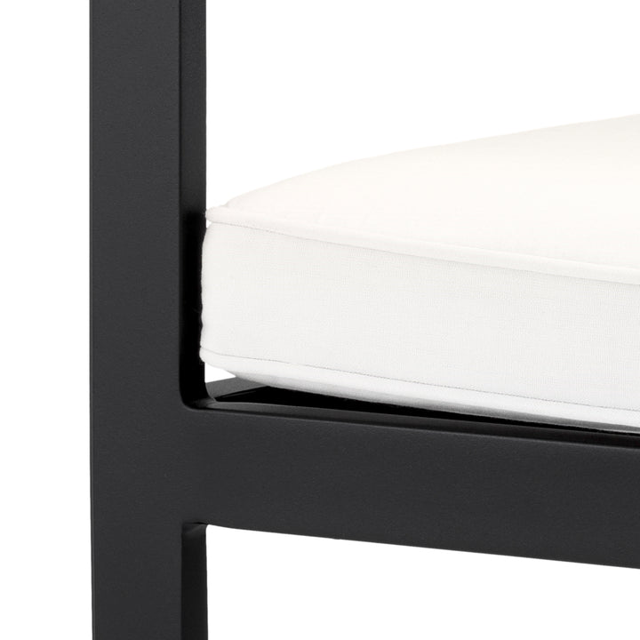 Outdoor Dining Chair Cap-Ferrat Black Finish Outdoor Eichholtz