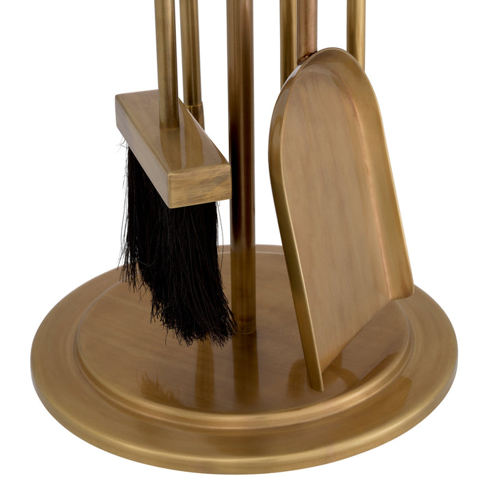 Fire Tools Set Lara Accessories Eichholtz