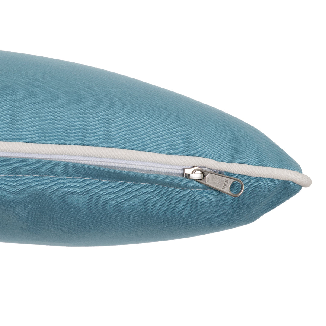 Outdoor Universal Seat Back Cushion Sunbrella Mineral Blue Outdoor Eichholtz