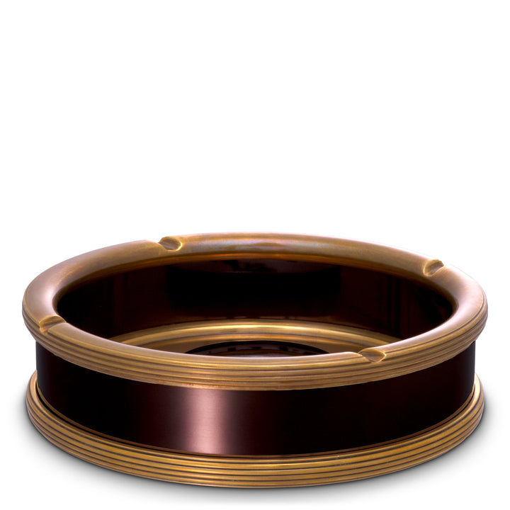 Ashtray Ella Vintage Brass Finish Accessories Eichholtz