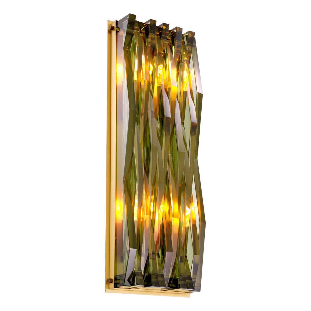 Wall Lamp Nuvola L Antique Brass Finish Lighting Eichholtz