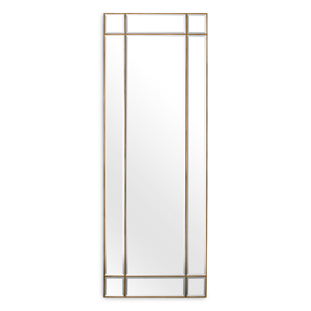 Mirror Beaumont Rectangular Vintage Brass Finish Accessories Eichholtz
