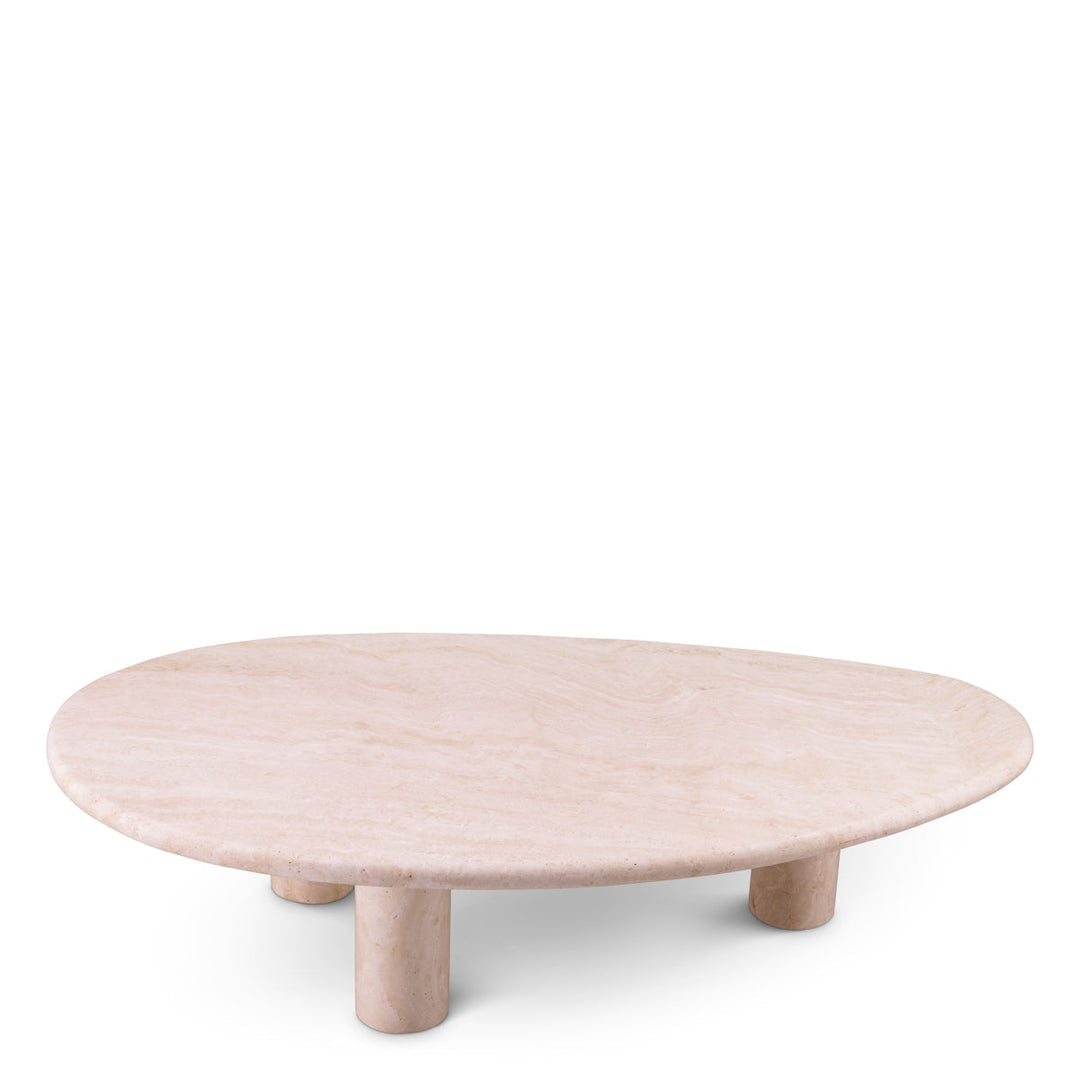 Coffee Table Prelude Travertine Furniture Eichholtz