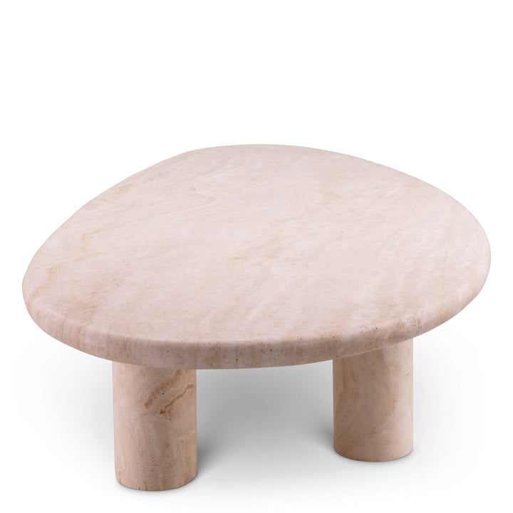 Coffee Table Prelude Travertine Furniture Eichholtz
