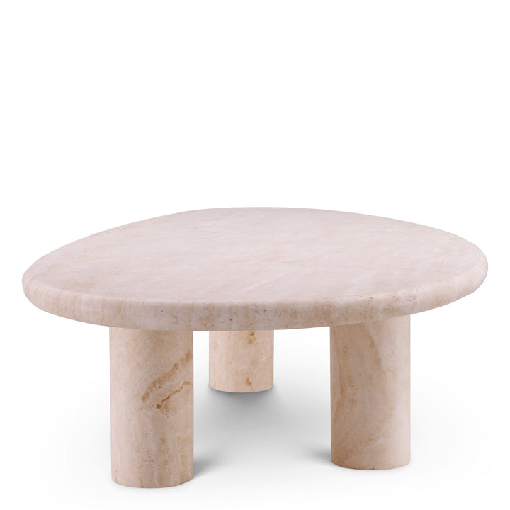 Coffee Table Prelude Travertine Furniture Eichholtz
