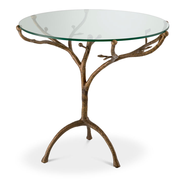 Centre Table Christophe Vintage Brass Finish Tables Eichholtz