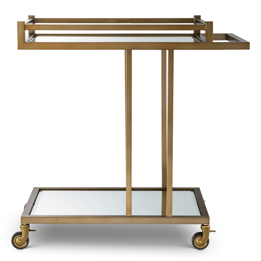 Trolley Beverly Hills Brushed Brass Finish Tables Eichholtz
