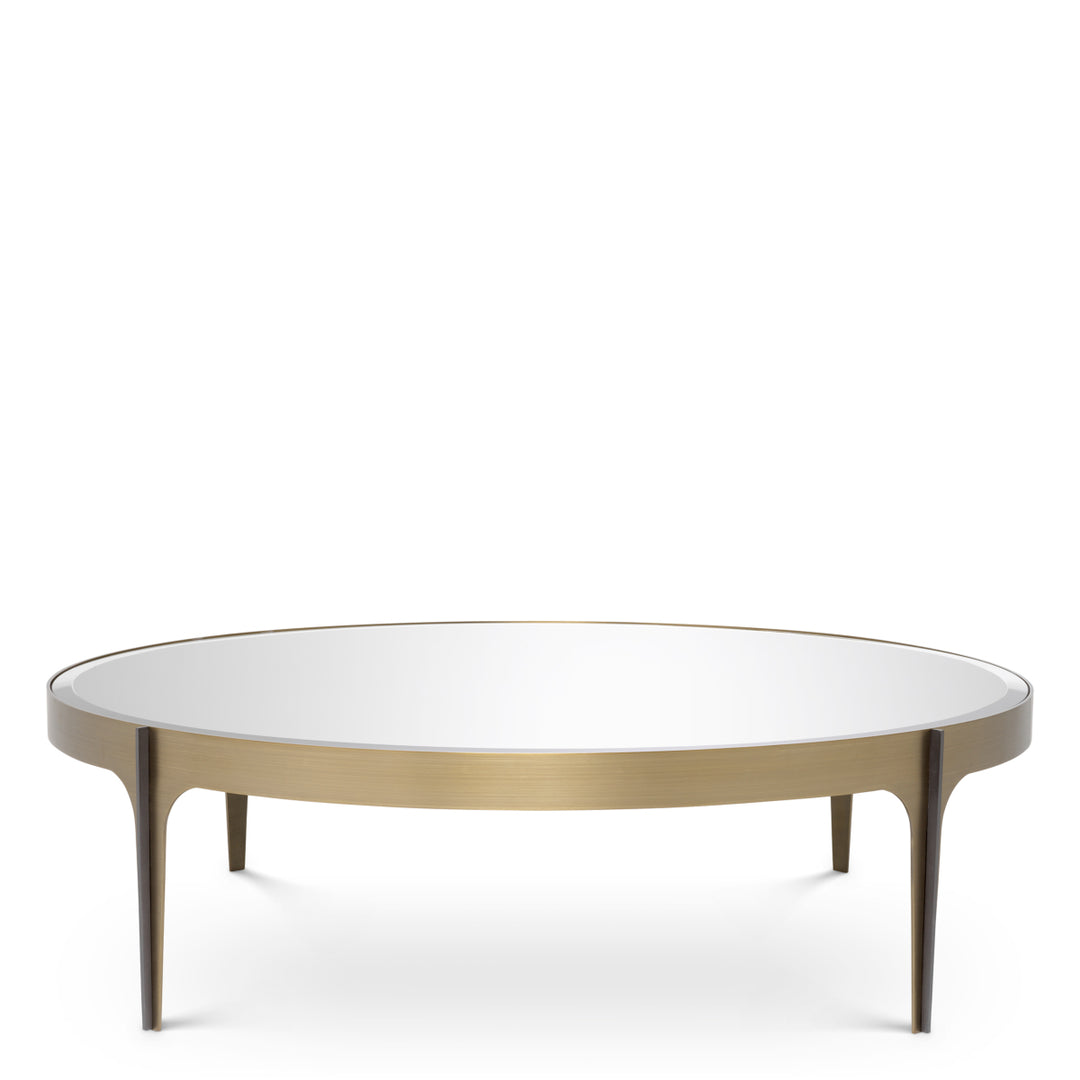 Coffee Table Artemisa L Brushed Brass Finish Furniture Eichholtz