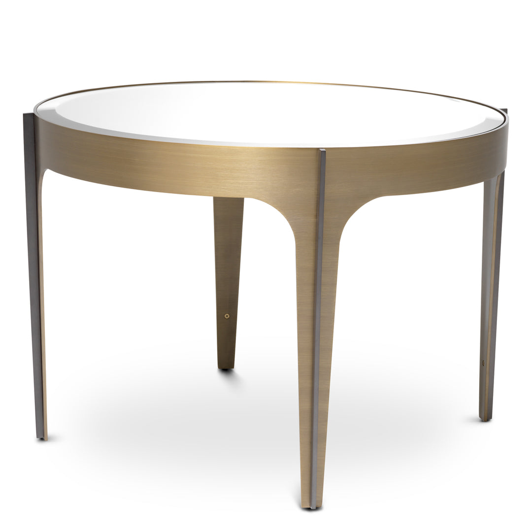 Side Table Artemisa Brushed Brass Finish Tables Eichholtz