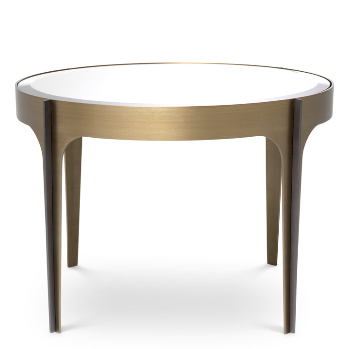 Side Table Artemisa Brushed Brass Finish Tables Eichholtz