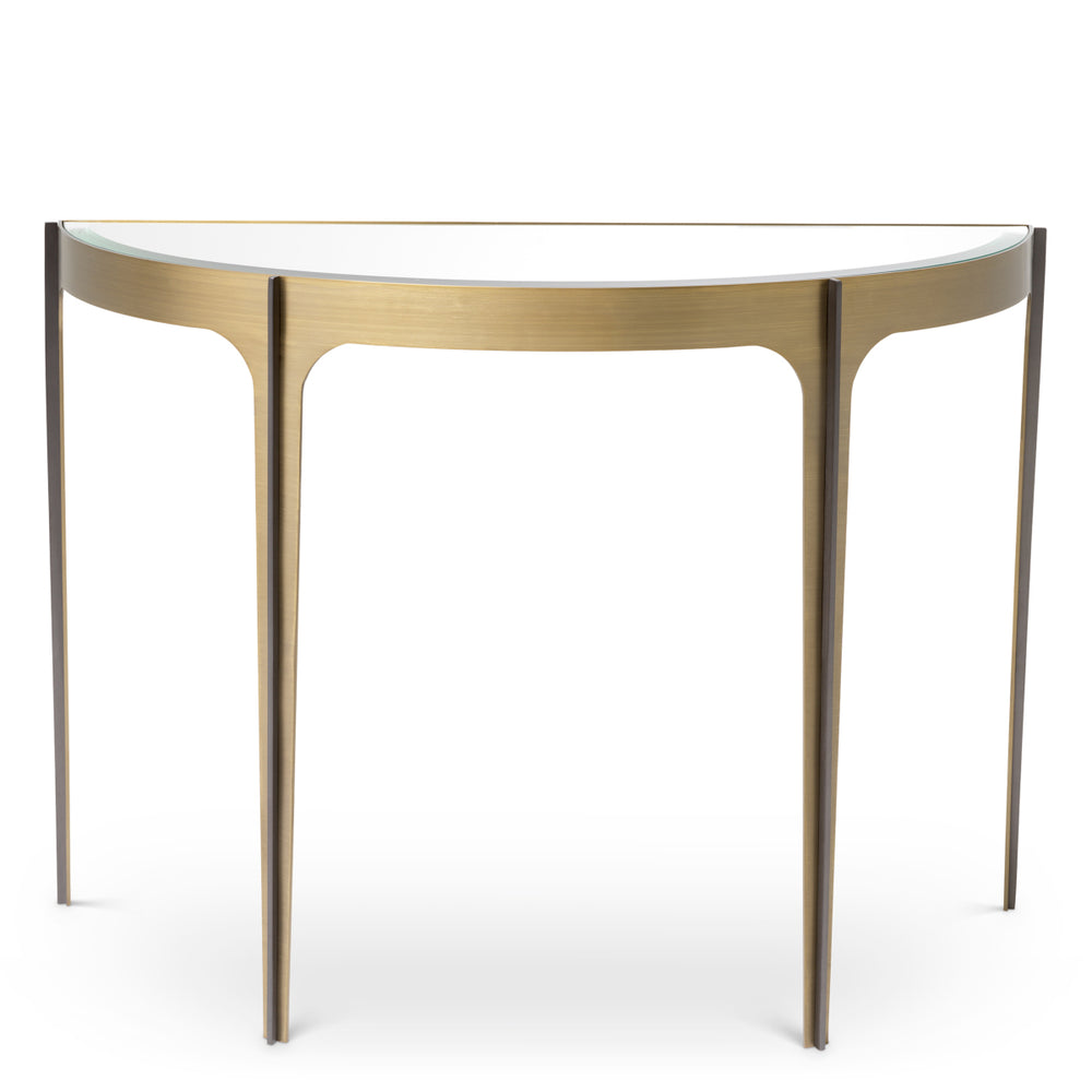 Console Table Artemisa Brushed Brass Finish Furniture Eichholtz