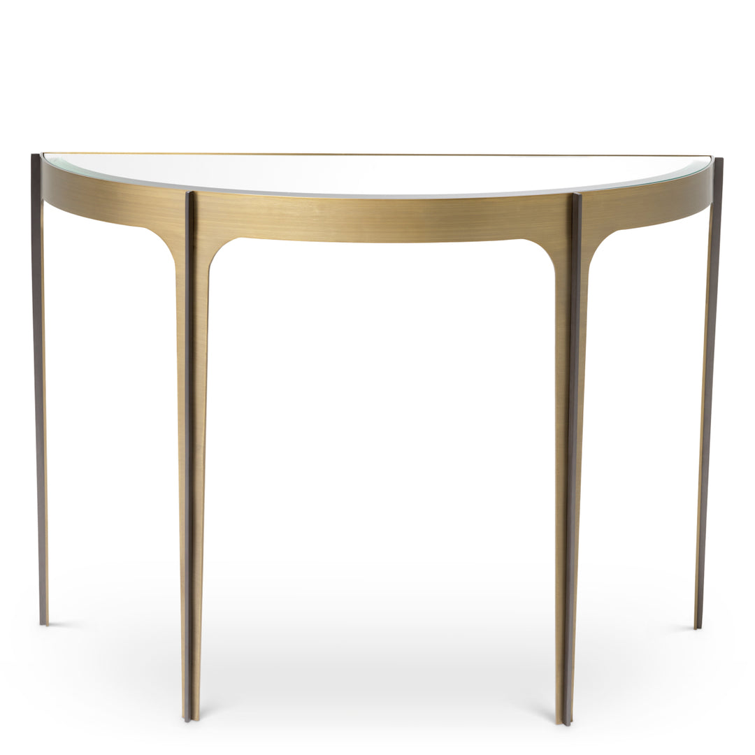 Console Table Artemisa Brushed Brass Finish Furniture Eichholtz