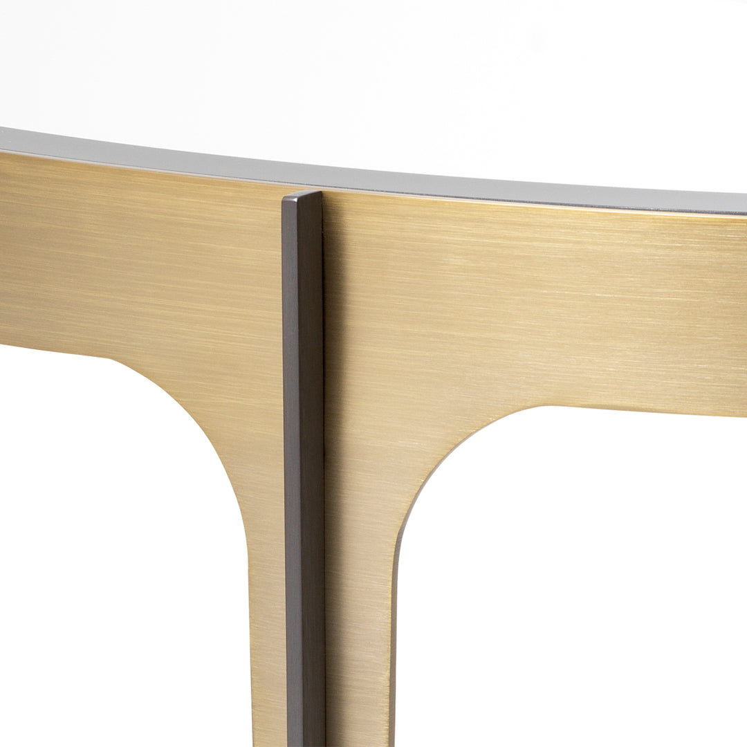 Console Table Artemisa Brushed Brass Finish Furniture Eichholtz