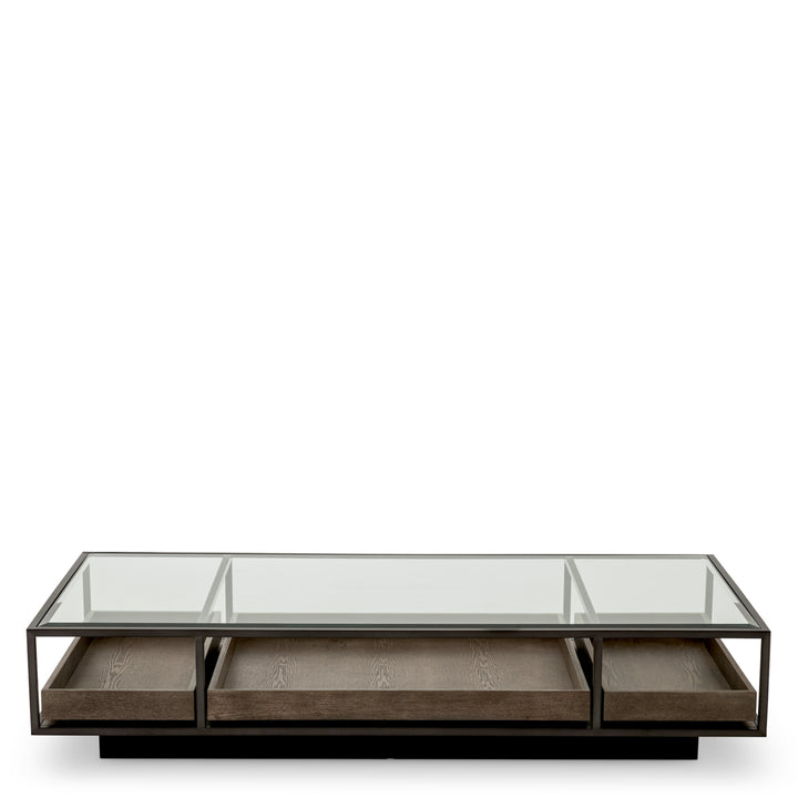 Coffee Table Roxton Bronze Finish Furniture Eichholtz