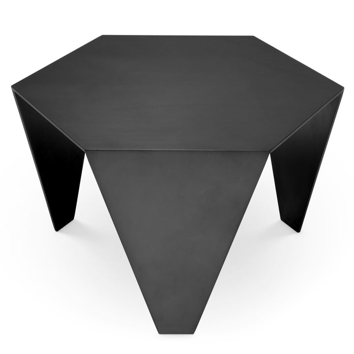 Side Table Metro Chic Bronze Finish Furniture Eichholtz