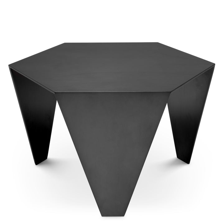 Side Table Metro Chic Bronze Finish Furniture Eichholtz