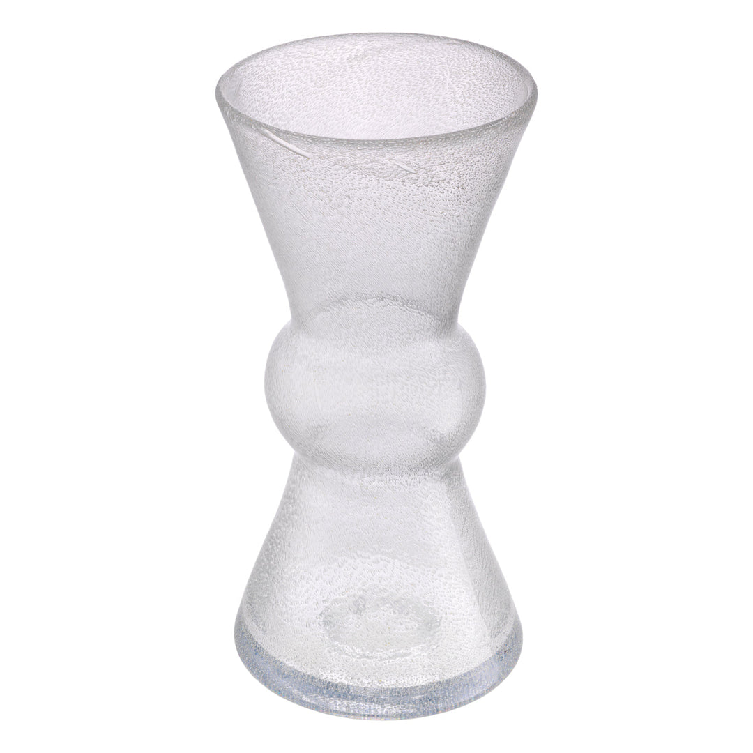 Vase Axa Hand Blown Glass Clear Accessories Eichholtz
