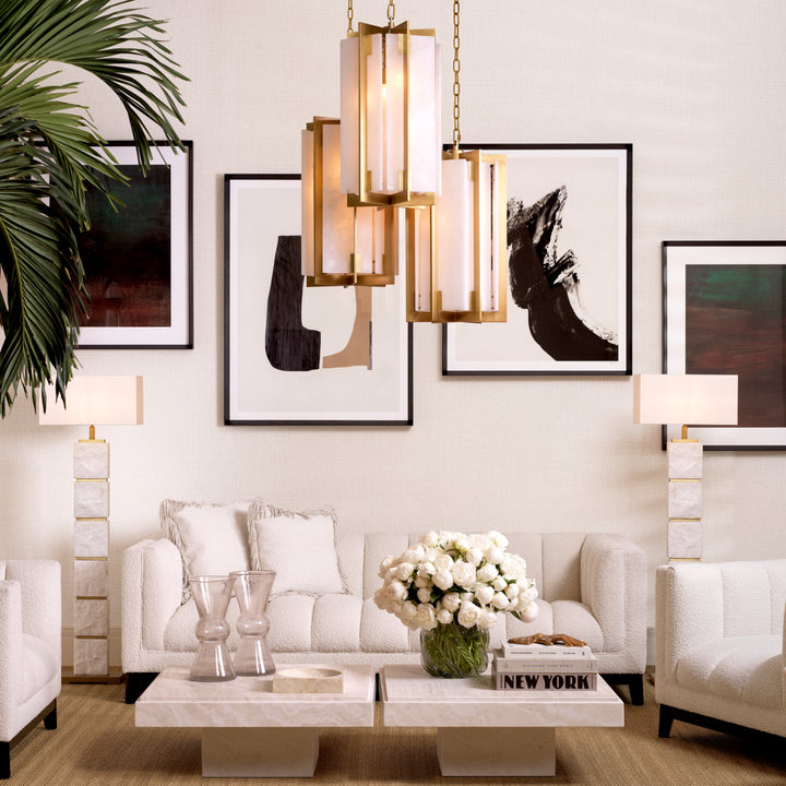 Coffee Table Sartoria Travertine Furniture Eichholtz