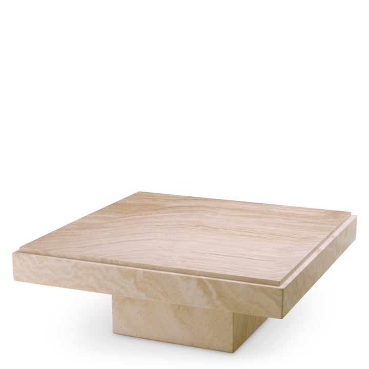 Coffee Table Sartoria Travertine Furniture Eichholtz