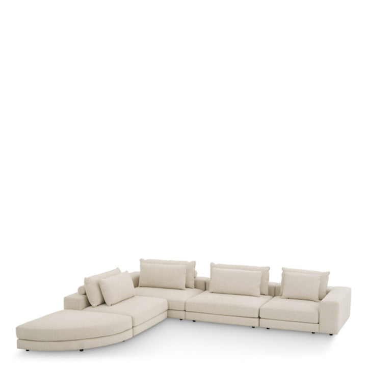 Sofa Lounge Club Nuoro Beige Furniture Eichholtz