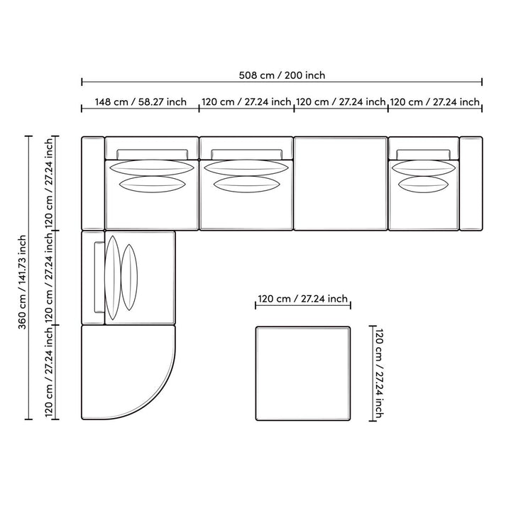 Sofa Lounge Club Nuoro Beige Furniture Eichholtz