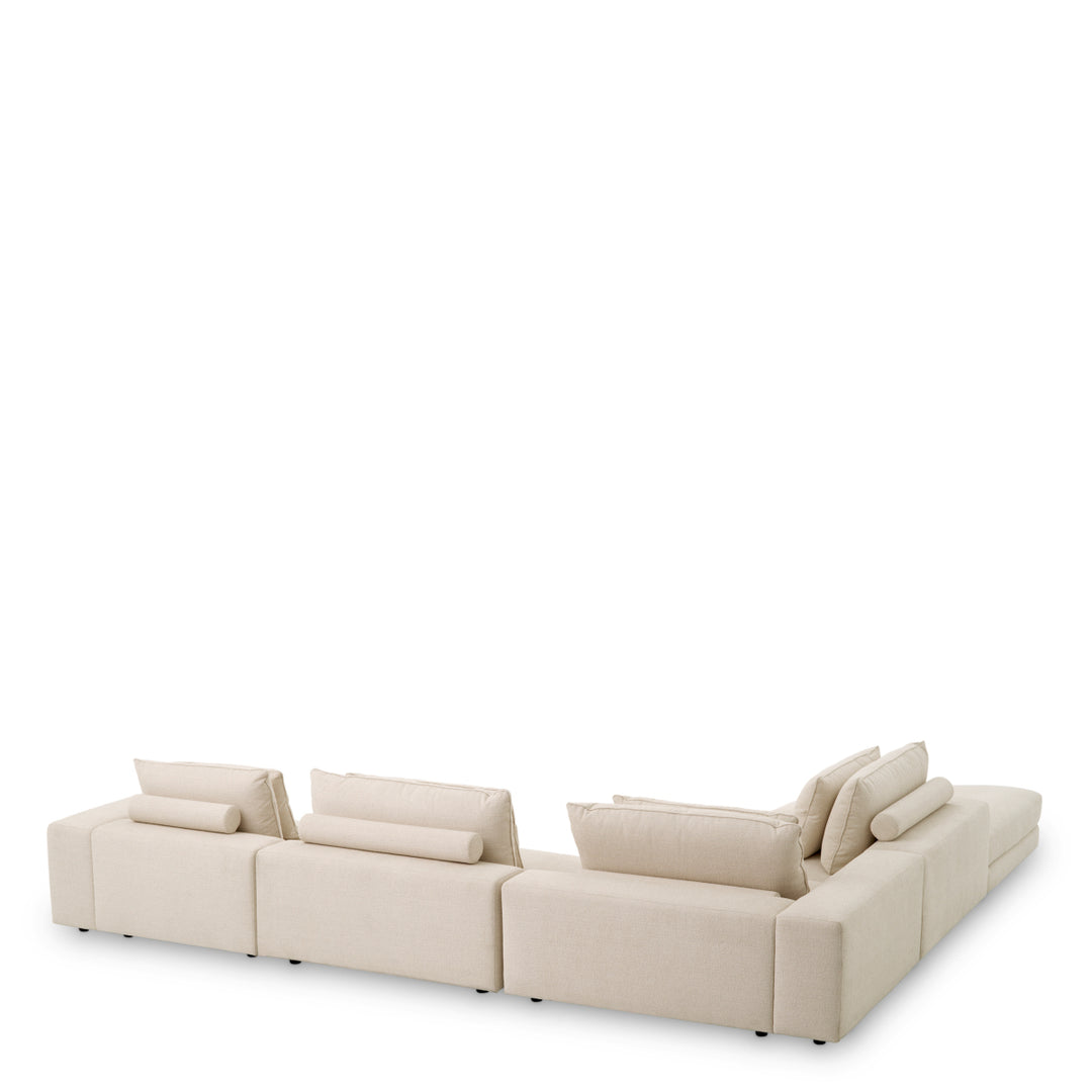 Sofa Lounge Club Nuoro Beige Furniture Eichholtz