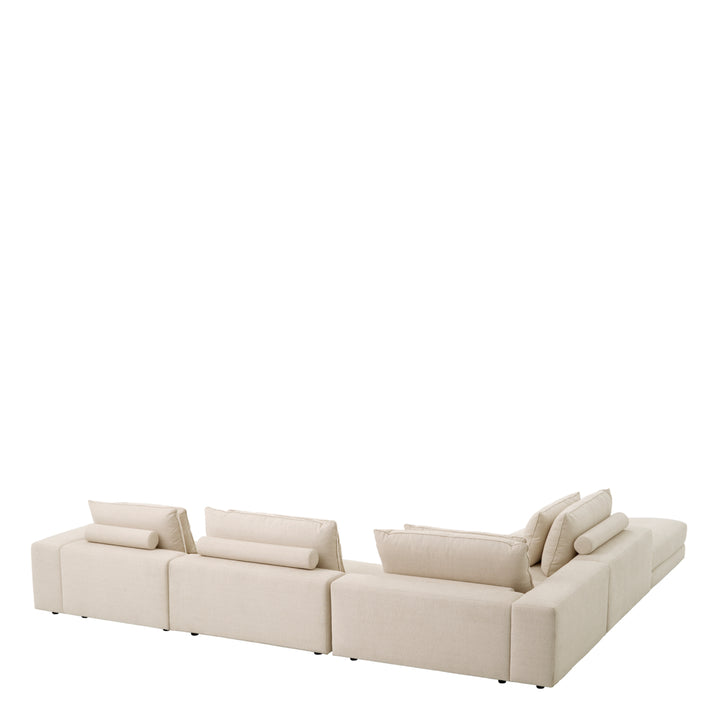 Sofa Lounge Club Nuoro Beige Furniture Eichholtz