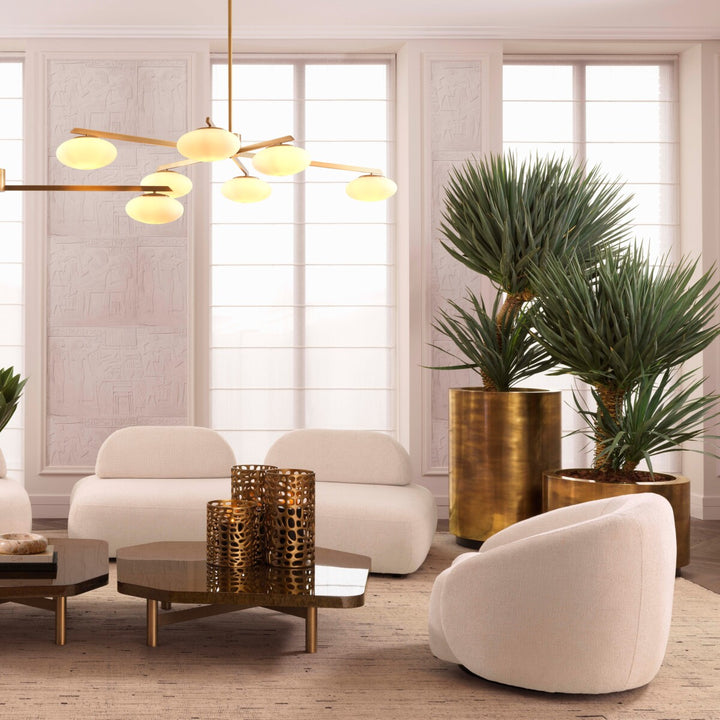 Planter Jasper Round High Accessories Eichholtz