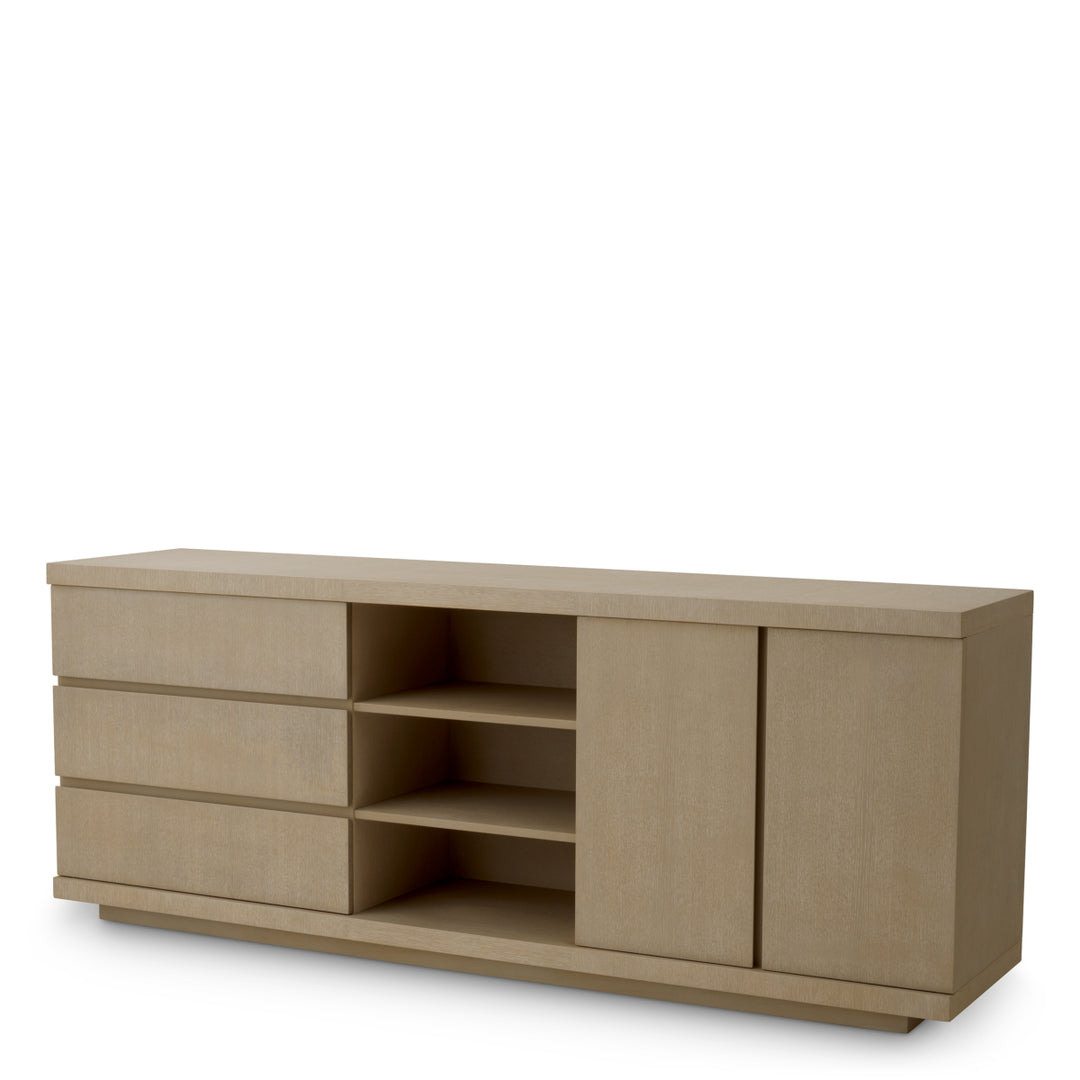 Dresser Crosby Washed Oak Veneer Furniture Eichholtz