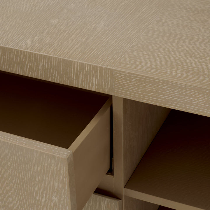 Dresser Crosby Washed Oak Veneer Furniture Eichholtz