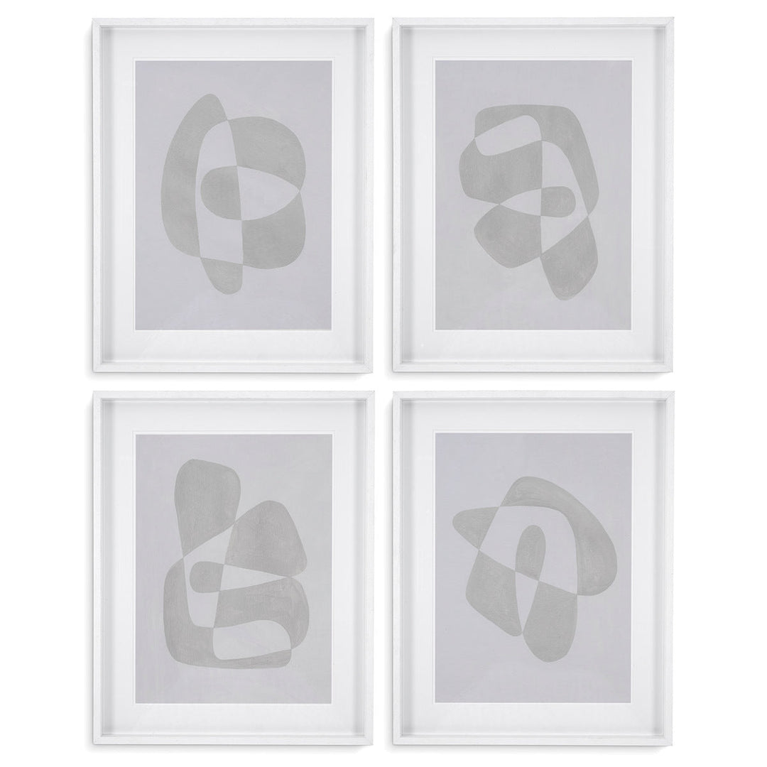 Print Soft Shape Set Of 4 Accessories Eichholtz