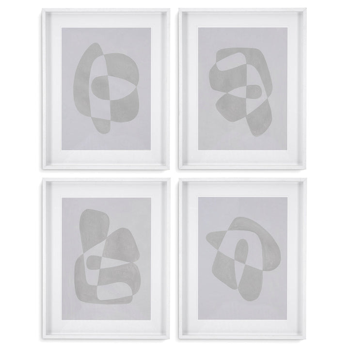 Print Soft Shape Set Of 4 Accessories Eichholtz