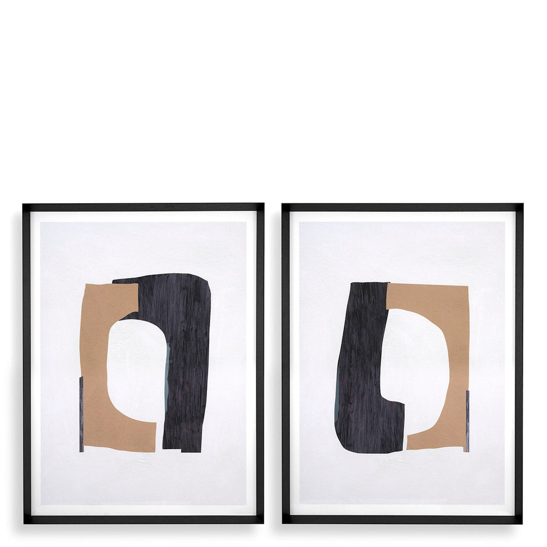 Print Cardboard Cutouts Set Of 2 Accessories Eichholtz