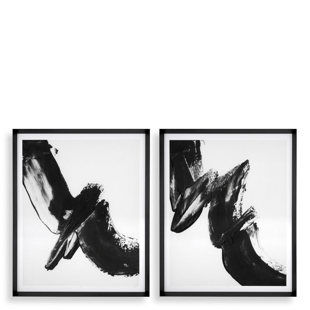 Print Black Expression Set Accessories Eichholtz