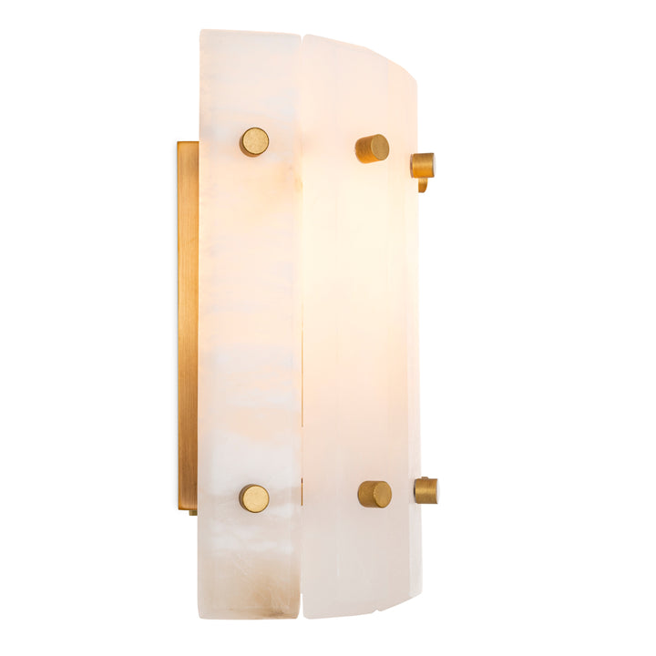 Wall Lamp Blason Single Alabaster Lighting Eichholtz