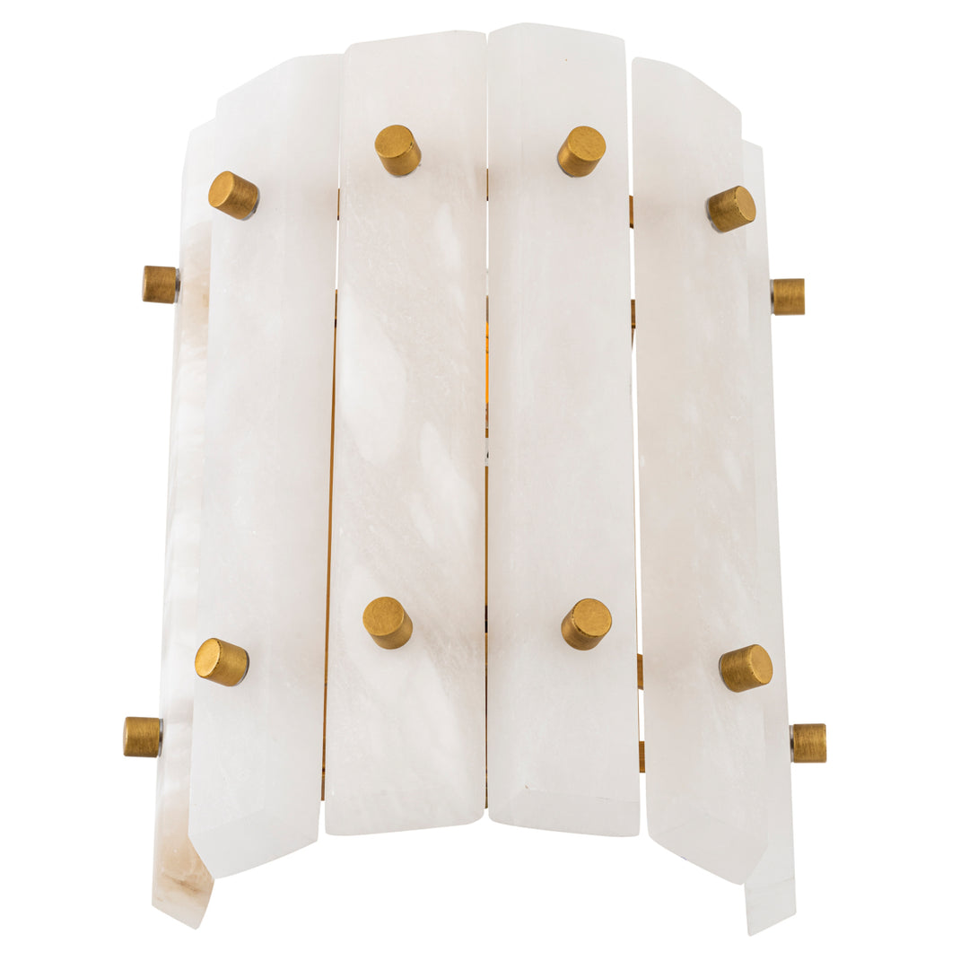 Wall Lamp Blason Single Alabaster Lighting Eichholtz