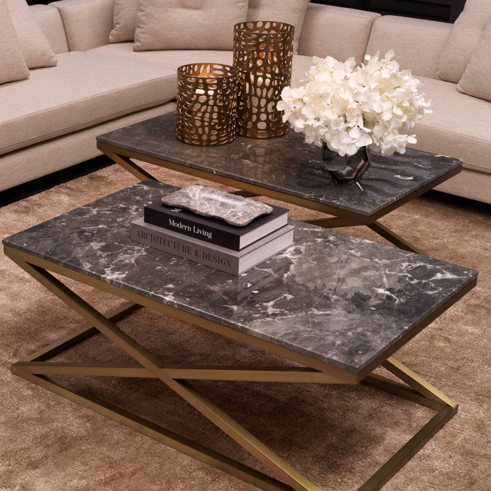 Coffee Table Criss Cross Tables Eichholtz