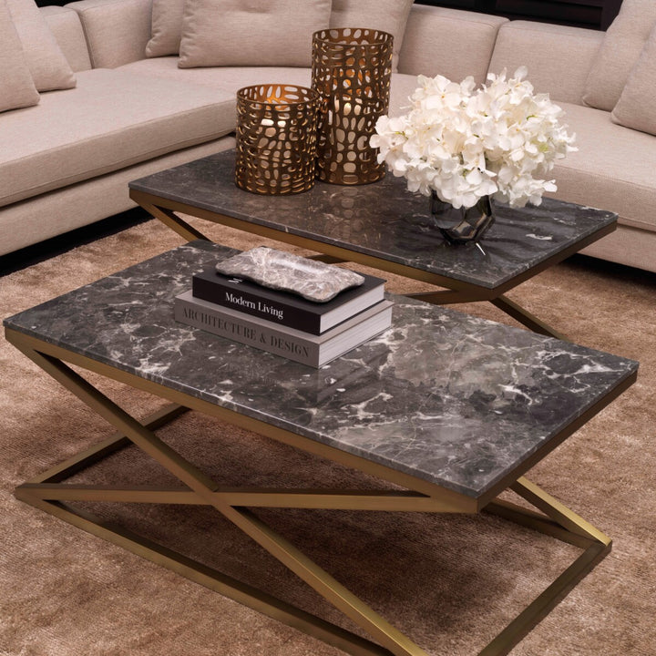 Coffee Table Criss Cross Tables Eichholtz