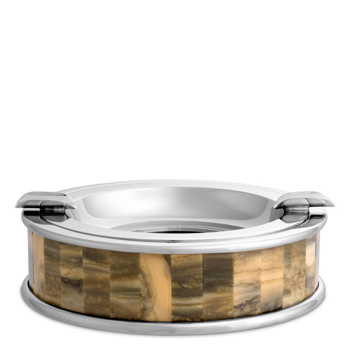 Ashtray Bonham Nickel Finish Accessories Eichholtz