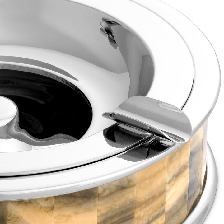 Ashtray Bonham Nickel Finish Accessories Eichholtz