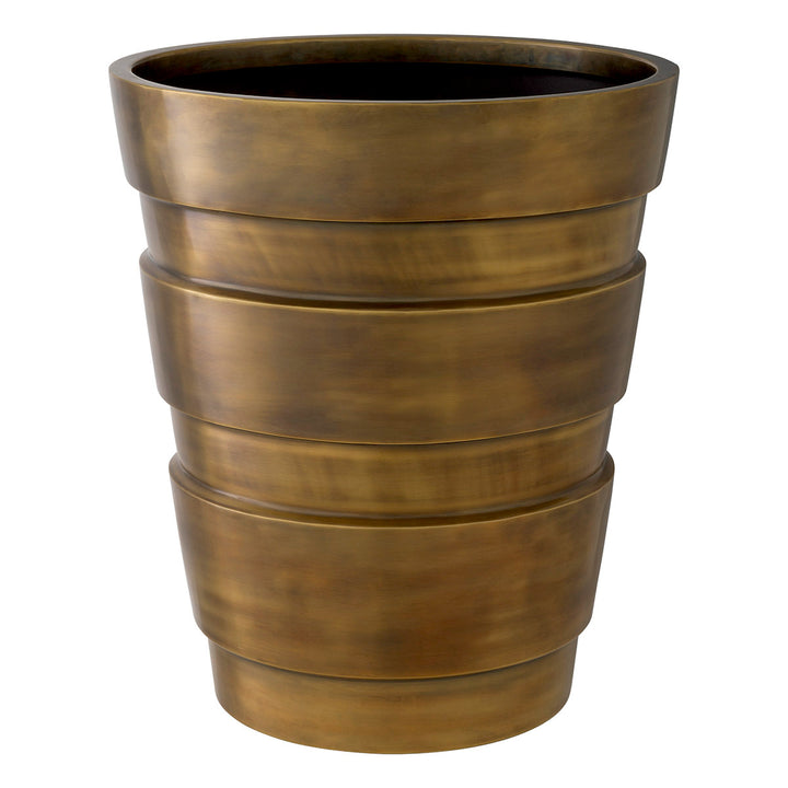 Planter Apex Vintage Brass Finish Accessories Eichholtz