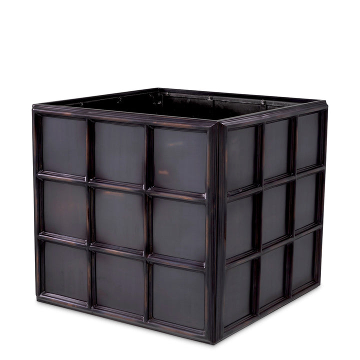 Planter Grid M Antique Bronze Finish Accessories Eichholtz