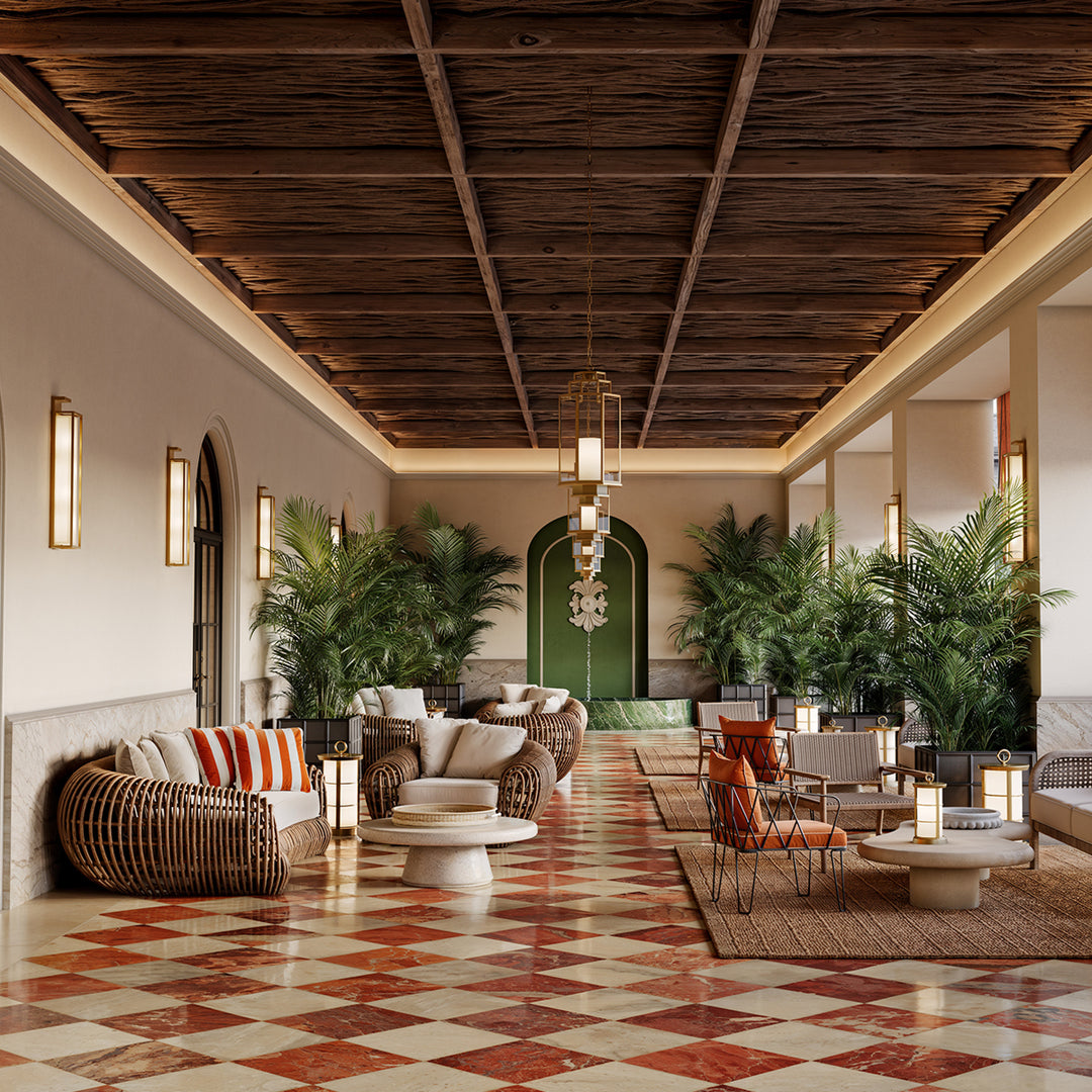 Planter Grid M Antique Bronze Finish Accessories Eichholtz