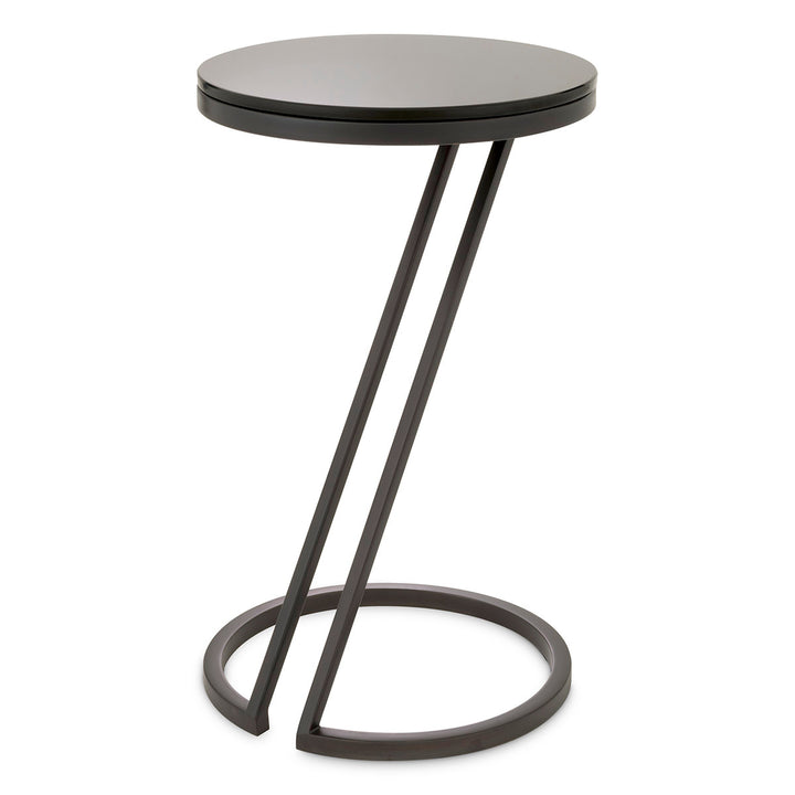 Side Table Falcone Gunmetal Finish Furniture Eichholtz