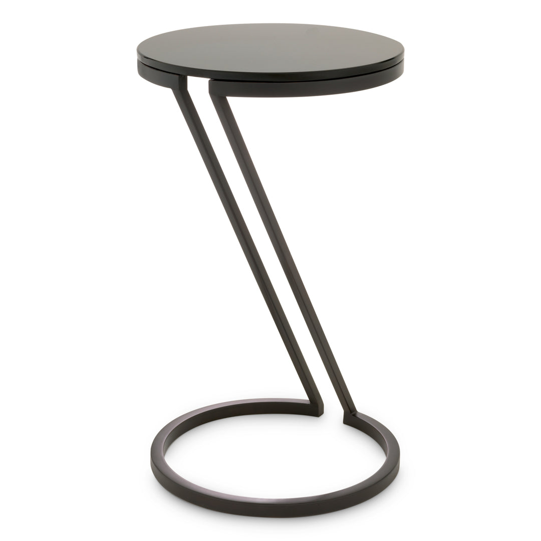 Side Table Falcone Gunmetal Finish Furniture Eichholtz
