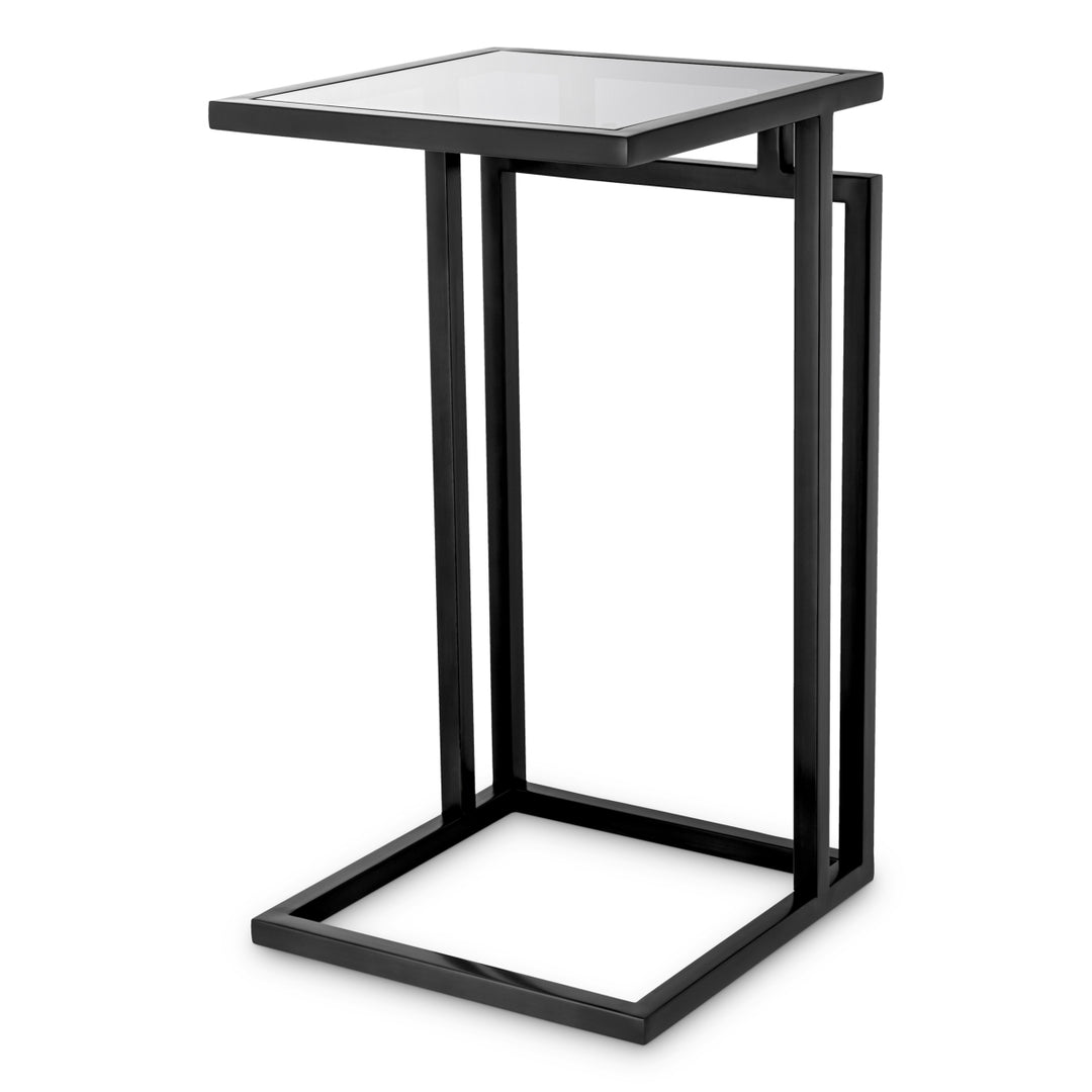 Side Table Marcus Gunmetal Finish Tables Eichholtz