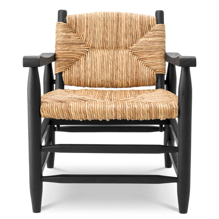 Chair Elliott Classic Black Finish Chairs Eichholtz